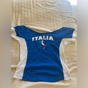 Italia Italy embroidered top